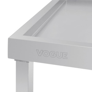 Right-hand Dishwasher Exit Table - L 600mm - Vogue