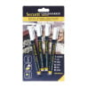 White liquid chalk markers - Pack of 4 - Securit - Fourniresto