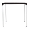 Square table with black aluminum legs 750mm - Bolero - Fourniresto