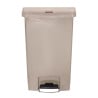 Sopkorg med pedal framtill Slim Jim Beige - 50L - Rubbermaid