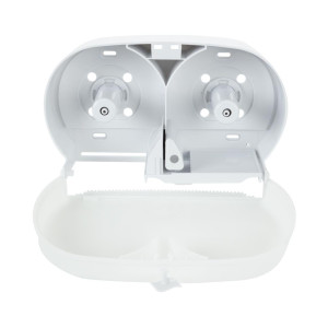 Double toilet paper dispenser - Jantex - Fourniresto