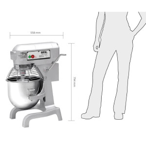 Planetblandare 20L - Buffalo - Fourniresto