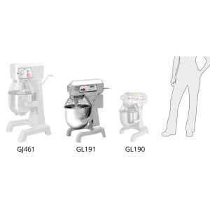Planetary mixer 20L - Buffalo - Fourniresto