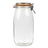 Canning Jar with Clip - 3L - FourniResto - Fourniresto