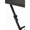 Folding square rattan table - 600mm - Bolero - Fourniresto