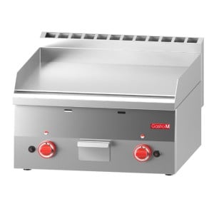 Plancha Gas Slät Platta - B 600mm - Gastro M