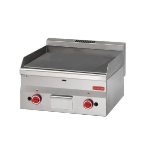 Plancha Gas Slät Platta - B 600mm - Gastro M