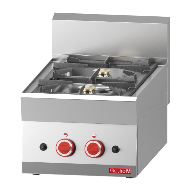 Fourneau 2 polttimen kaasuliesi 650 - Gastro M - Fourniresto Fourneau 2 polttimen kaasuliesi 650 - Gastro M - Fourniresto