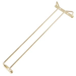 Supportti viinilaseille messinkiä 410mm - FourniResto - Fourniresto