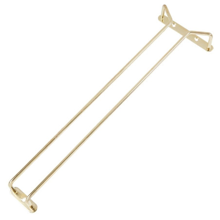 Supportti viinilaseille messinkiä 410mm - FourniResto - Fourniresto