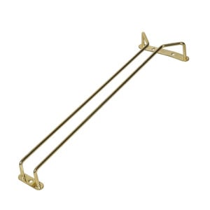 Supportti viinilaseille messinkiä 410mm - FourniResto - Fourniresto