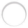 Ruostumattomasta teräksestä valmistettu vaahtomuottirengas 240 x 60mm - De Buyer - Fourniresto