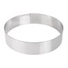 Stainless steel mousse ring 200 x 45mm - De Buyer - Fourniresto