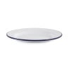 Assiette plate en acier émaillé 245mm - Lot de 6 - Olympia - Fourniresto