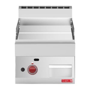 Plancha Gas 650 med Räfflad Platta - Gastro M