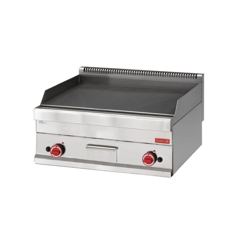 Plancha gasol 650 med slät platta - Gastro M - Fourniresto