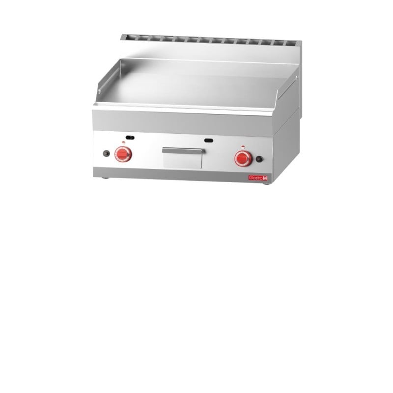 Gas griddle 650 with smooth chrome plate - Gastro M - Fourniresto Gas griddle 650 with smooth chrome plate - Gastro M - Fourniresto