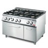 Fourneau 6 Feux et Four Gaz 700 - Gastro M