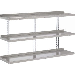 Etagère Murale en Inox Sans Supports-L 1400 x P 400mm - Gastro M