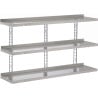 Wall Shelf in Stainless Steel Without Brackets - W 1400 x D 400mm - Gastro M