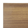 Square Table Top Oak Wood Effect Rustic - L 700mm - Bolero