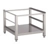 Dishwasher Support in Stainless Steel With Lower Shelf - W 600 x D 600mm - Gastro M - Fourniresto