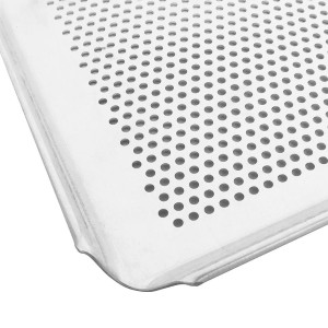 Perforerad Bakplåt Aluminium - L 600 x D 400 mm - Schneider