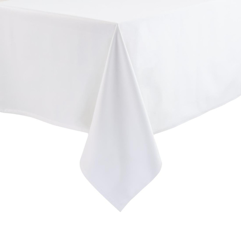 Valkoinen nappe 1150 x 1150 mm - Mitre Essentials - Fourniresto