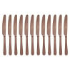 Cyprium Copper Table Knives - Set of 12 - Olympia