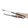 405mm black serving tongs - Vogue - Fourniresto