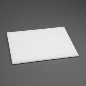 Small White Chopping Board - L 300 x W 225mm - Hygiplas