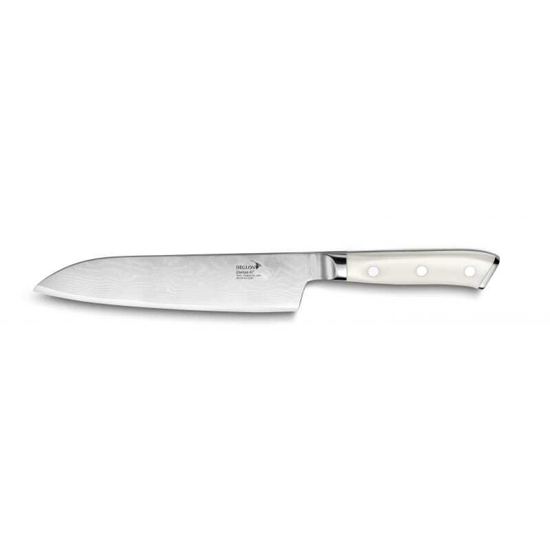 Kniv Santoku Damask 18 cm professionell från varumärket Déglon