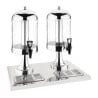 Dubbel Juice Dispenser - 2 X 6,5L - Olympia