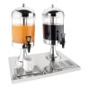 Dubbel Juice Dispenser - 2 X 6,5L - Olympia