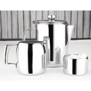 Stainless steel sugar bowl Concorde 145ml - Olympia - Fourniresto