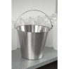 Seau inox 12L - Jantex - Fourniresto