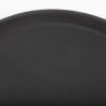 Non-slip round black fiberglass tray 406mm - Olympia KRISTALLON - Fourniresto