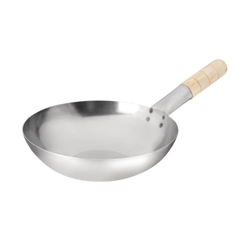 Wok Fond Plat en Acier Doux - 25.4 cm - Vogue - Fourniresto

Wok matalalla pohjalla pehmeästä teräksestä - 25,4 cm - Vogue - Fou