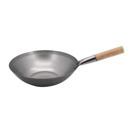 Wok teräs - 33 cm - Vogue - Fourniresto