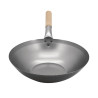 Wok i mjukt stål - 33 cm - Vogue - Fourniresto