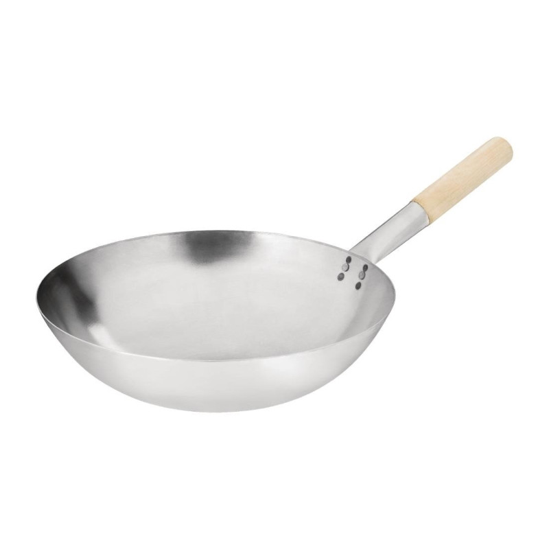 Wok Konisk - 35,6 cm - Vogue - Fourniresto