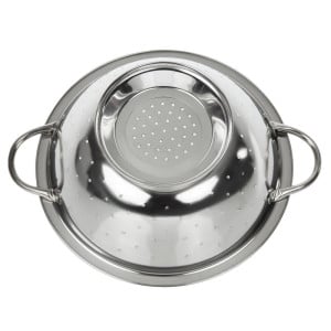 Stainless steel strainer Ø29 cm - Vogue - Fourniresto