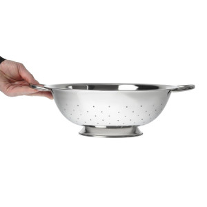 Stainless steel strainer Ø33.5 cm - Vogue - Fourniresto