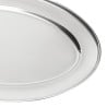 Plat de service ovale inox - 450mm - Olympia - Fourniresto