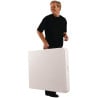 Folding Table with White Center 1.8 m - Bolero