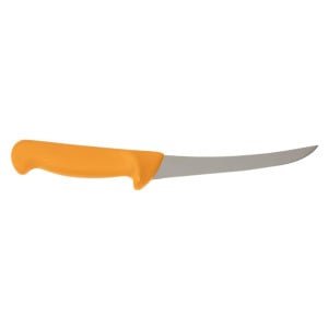 Curved Boning Knife with Rigid Blade - 160mm - FourniResto