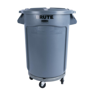 Samlare Brut Grå- 121,1 L - Rubbermaid