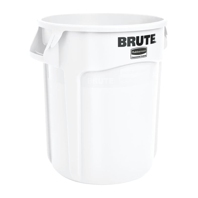 Collector Brute White - 76L - Rubbermaid