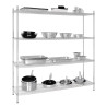 Etagère Modulaire  4 Niveaux-H 1840mm - Vogue - Fourniresto