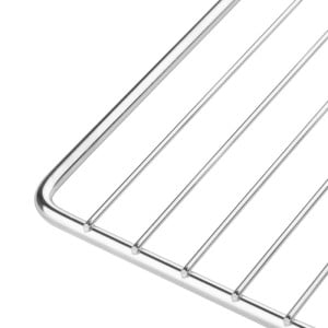 Ruostumattomasta teräksestä valmistettu uuniritilä - L 530 x S 330mm - Vogue